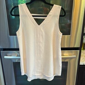 Maurices Cream‎ V-Neck Tank Top